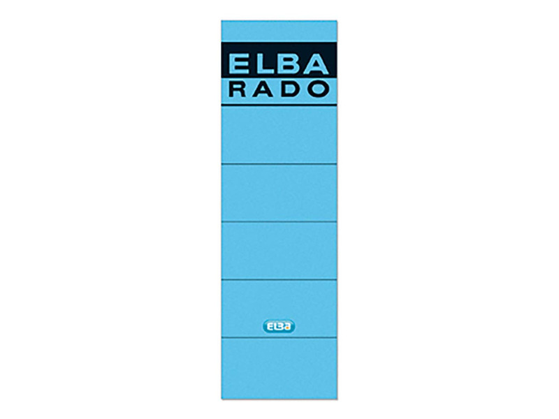 ELBA Etiquette pour dos de classeur 'ELBA RADO'- bleu