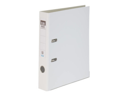 ELBA Classeur rado plast, largeur de dos: 50 mm, A4, blanc