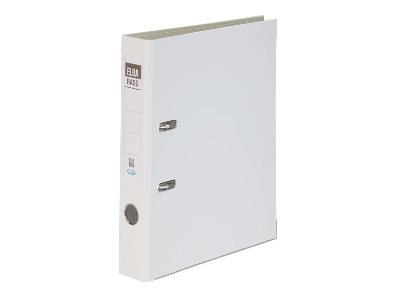 ELBA Classeur rado plast, largeur de dos: 50 mm, A4, blanc