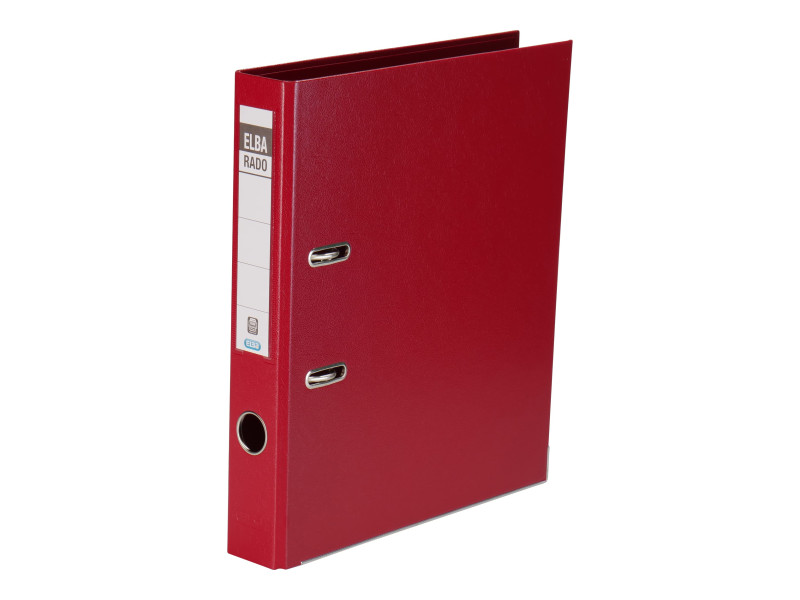 ELBA Classeur rado plast, largeur de dos: 50 mm, A4, rouge