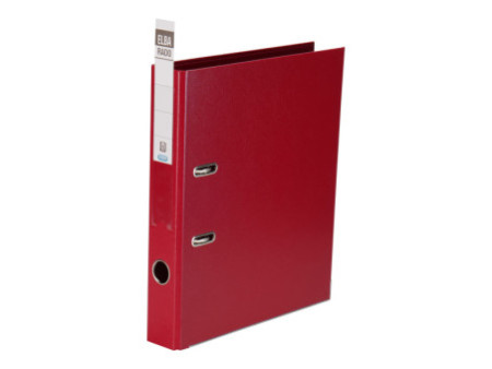ELBA Classeur rado plast, largeur de dos: 50 mm, A4, rouge