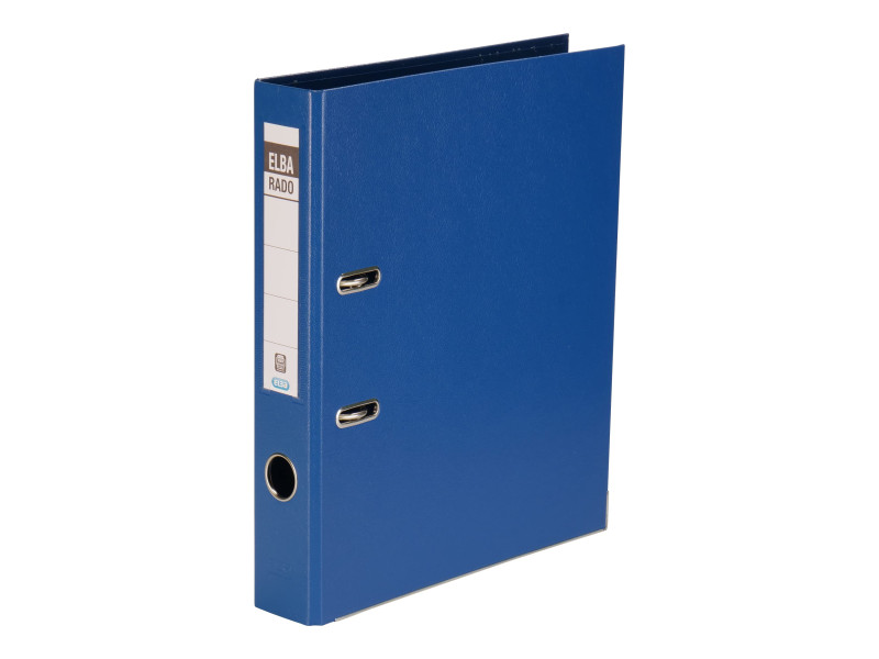 ELBA Classeur rado plast, largeur de dos: 50 mm, A4, bleu