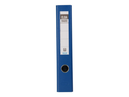 ELBA Classeur rado plast, largeur de dos: 50 mm, A4, bleu