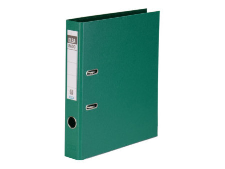 ELBA Classeur rado plast, largeur de dos: 50 mm, A4, vert