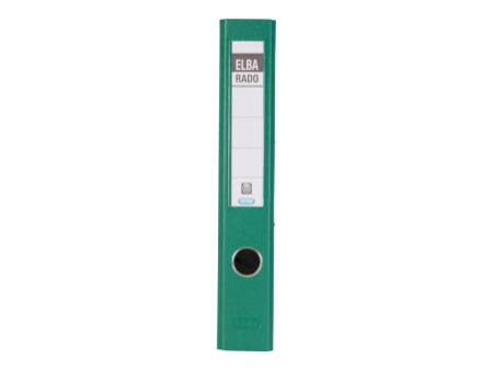 ELBA Classeur rado plast, largeur de dos: 50 mm, A4, vert