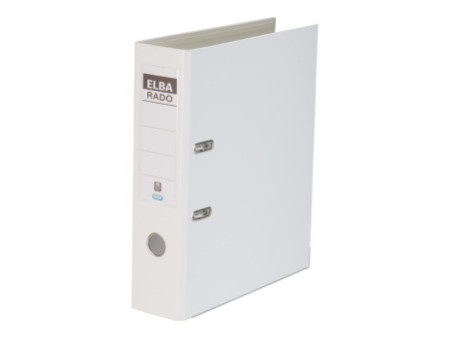 Oxford Classeur rado plast, largeur de dos: 80 mm, A4, blanc