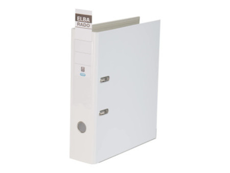 Oxford Classeur rado plast, largeur de dos: 80 mm, A4, blanc