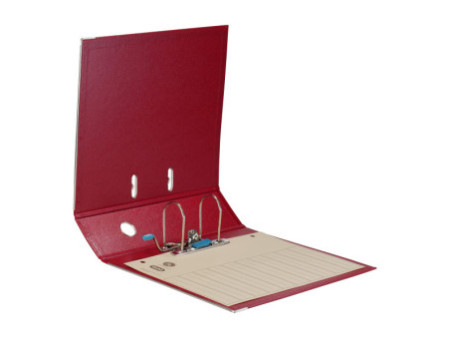 ELBA Classeur rado plast, largeur de dos: 80 mm, A4, rouge