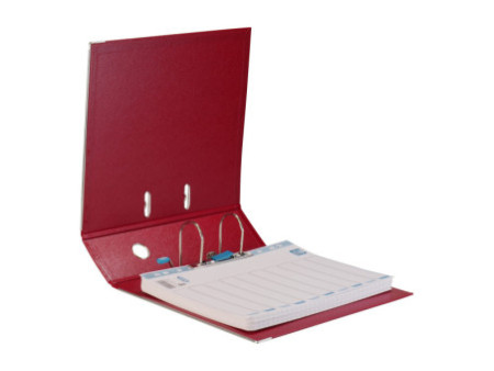 ELBA Classeur rado plast, largeur de dos: 80 mm, A4, rouge
