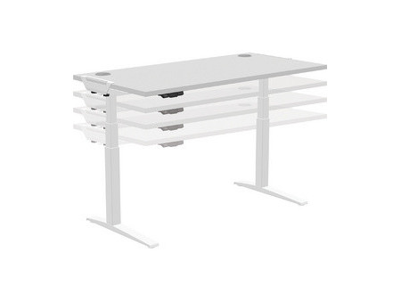 Fellowes Structure de bureau Levado, couleur châssis: argent