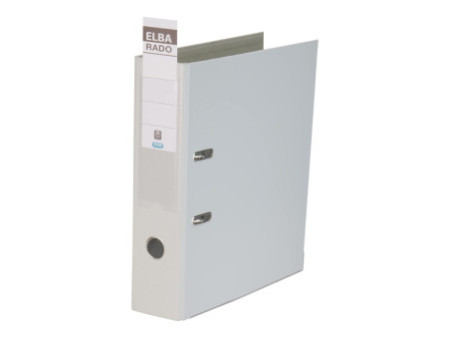 Oxford Classeur rado plast, largeur de dos: 80 mm, A4, gris