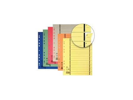 Oxford Intercalaire avec perforation, A4 extra large, bleu