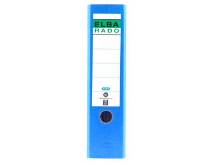 ELBA classeur rado papier marbré, largeur de dos: 80 mm,bleu