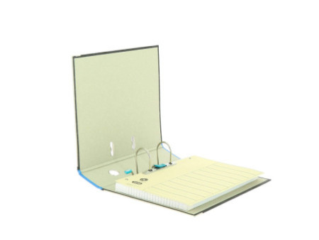 ELBA classeur rado papier marbré, largeur de dos: 80 mm,bleu