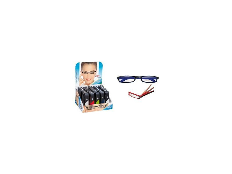WEDO Lunettes de lecture avec branches à ressort, présentoir