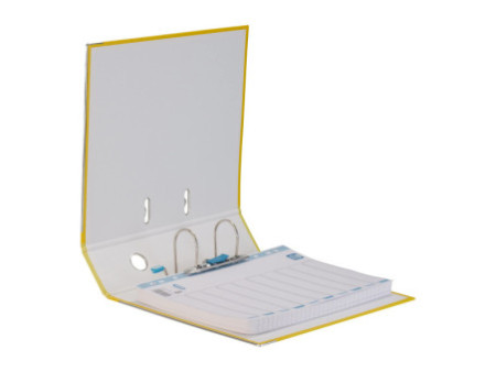 ELBA classeur rado brillant, largeur de dos: 80 mm, jaune