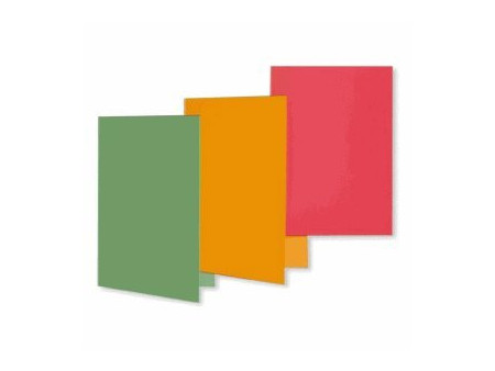 ELBA couverture pour dossiers, A4, carton manille, gris