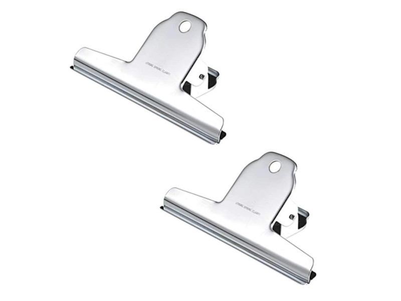 Wonday Pince à dessin 'spring clip', métal, largeur: 100 mm
