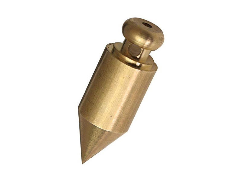 Wonday Tête de fil à plomb, forme cylindrique, en laiton