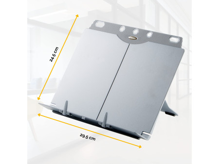 Fellowes Porte-copies/serre-livres BookLift, argent