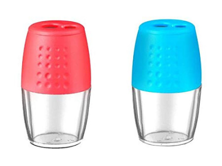 Wonday Taille-crayons double Taill'Liberty, assorti