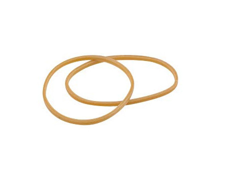 Wonday Bracelets caoutchouc, 100 mm, sac kilo, nature