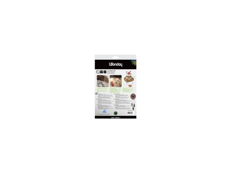 Wonday Plastique fou, (L)200 x (H)300 mm, 7 feuilles