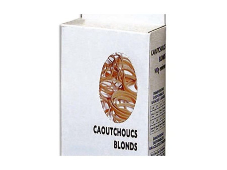 Wonday Bracelets caoutchouc, nature, 90 x 6 mm, 100 g