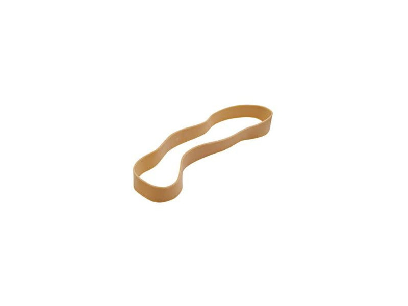 Wonday Bracelets caoutchouc larges, nature, 200 x 16 mm, sac