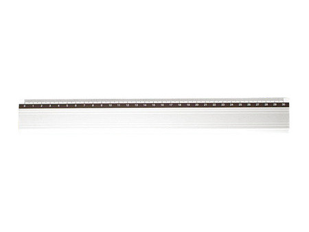 Wonday Règle de coupe, en aluminium, longueur: 400 mm
