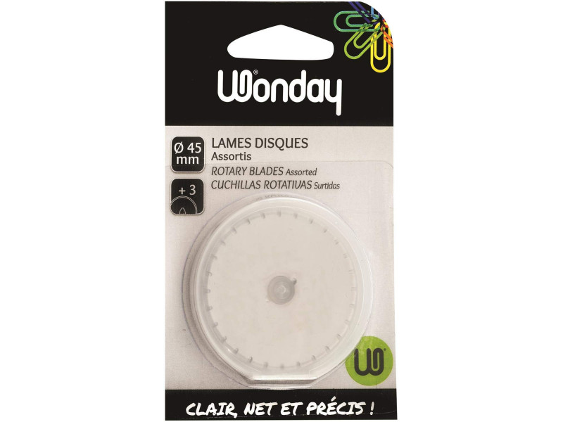 Wonday Lame de rechange BLC400572, assorti, set de 3