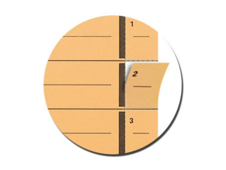 Oxford Intercalaire avec perforation, A4 extra large, orange
