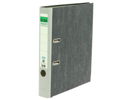 ELBA classeur rado papier marbré, largeur de dos: 50 mm,gris
