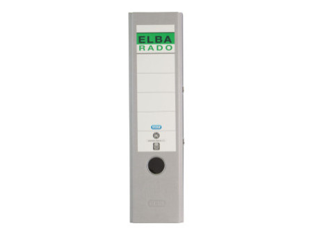 ELBA classeur rado papier marbré, largeur de dos: 80 mm,gris