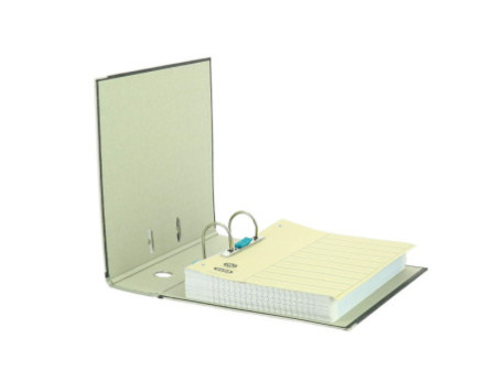 ELBA classeur rado papier marbré, largeur de dos: 80 mm,gris