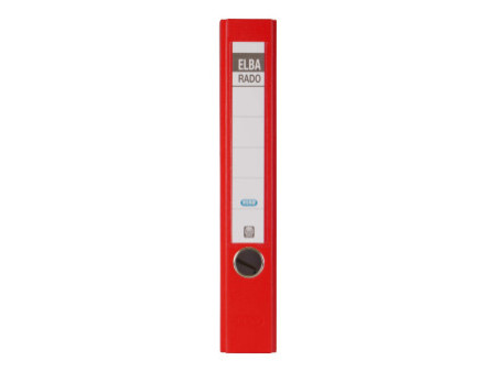 ELBA classeur rado brillant, largeur de dos: 50 mm, rouge