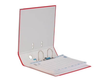 ELBA classeur rado brillant, largeur de dos: 80 mm, rouge