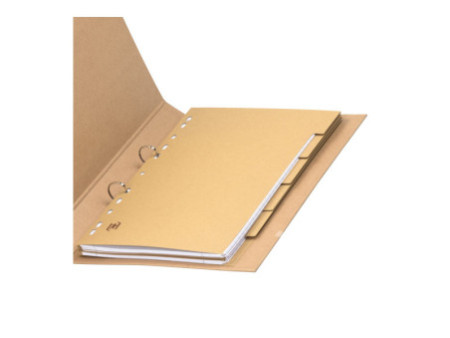 Oxford Intercalaires en carton Touareg, uni, A4, 6 touches