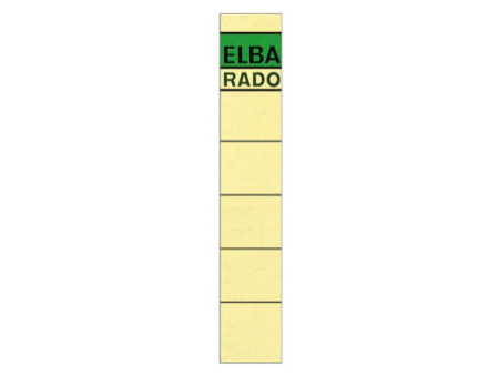 ELBA Etiquette pour dos de classeur 'ELBA RADO' - chamois