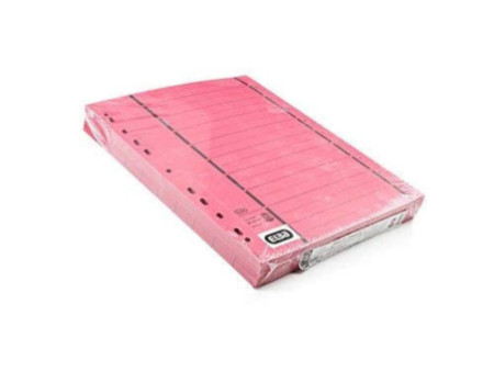 Oxford Intercalaire avec perforation, A4 extra large, rouge
