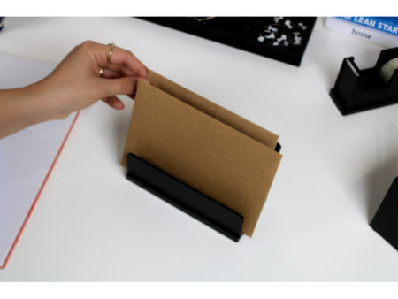 WEDO Porte-lettres 'black office', noir
