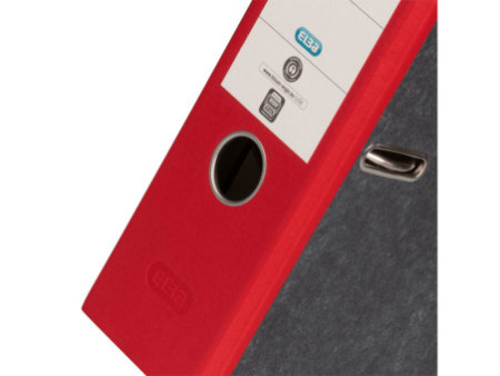 ELBA classeur rado papier marbré,largeur de dos: 80 mm,rouge