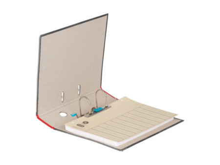 ELBA classeur rado papier marbré,largeur de dos: 80 mm,rouge