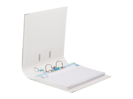 ELBA classeur rado brillant, largeur de dos: 50 mm, blanc