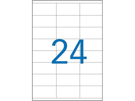 agipa Etiquette universelle, 70 x 35 mm, blanc