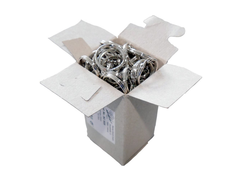 WEDO Anneaux porte-clés en métal, diamètre: 20 mm
