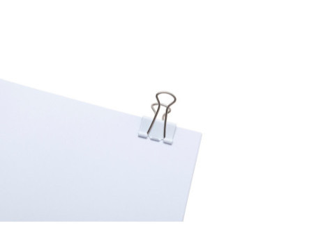 MAUL Pince double clip mauly 214, largeur: 19 mm, blanc