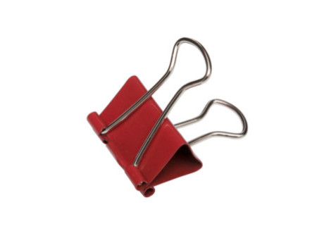 MAUL Pince double clip mauly 214, largeur: 19 mm, rouge
