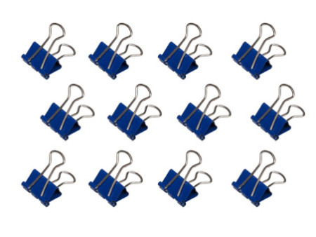 MAUL Pince double clip mauly 214, largeur: 19 mm, bleu