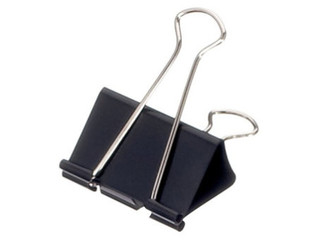 MAUL Pince double clip mauly 214, largeur: 41 mm, noir
